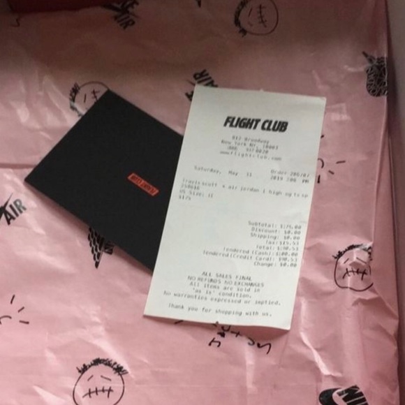 Travis Scott Jordan 1 - Picture 8 of 8